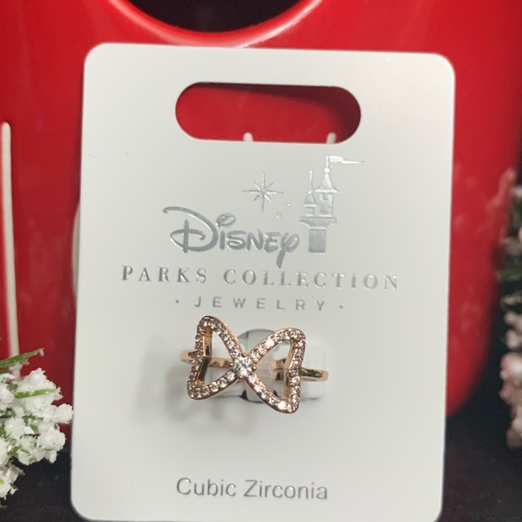 Disney Parks Collection Minnie Mouse Bow Ring - Picture 7 of 7